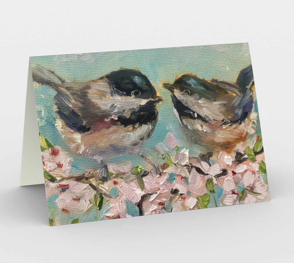 Chickadees Card