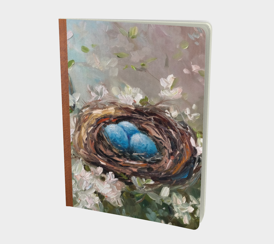 Nest Journal with Blue Eggs
