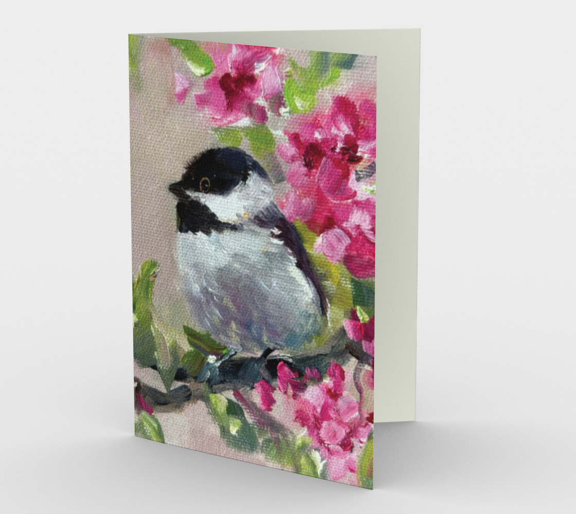 Chickadee Card