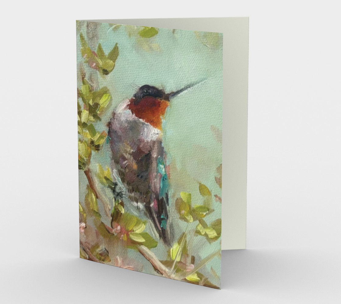 Hummingbird Card