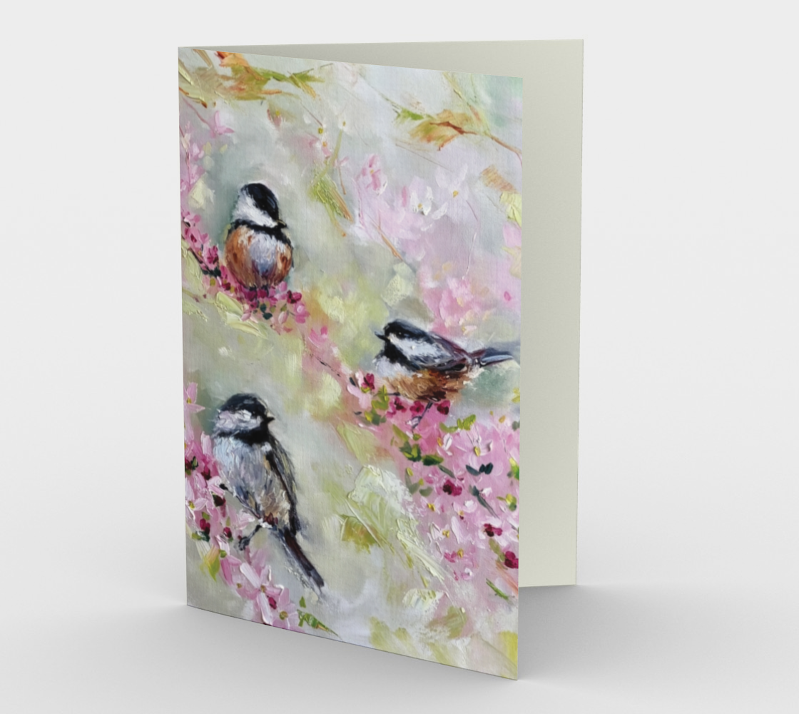 Chickadees Card